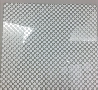 Crédence en verre noir découpée sur mesure